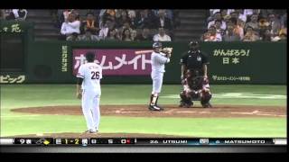 内海、男泣きの最多勝！(全投球)＆長野、初のサヨナラＨＲ！！