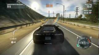 Need for Speed The Run - Lamborghini Aventador / Porsche RAUH RWB Gameplay [HD720p]
