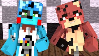 FNAF World Five Nights in Anime - "ANIME NIGHTMARE BONNIE IS HERE" (Minecraft Roleplay) Night 80