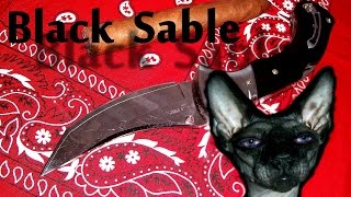 Нож Cold Steel Black Sable  -  недообзор