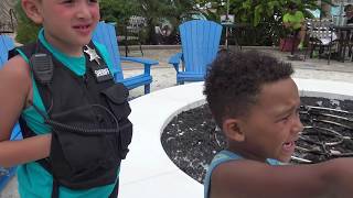 Cops and Robbers Amazing Police Chase at Resort