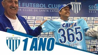 TV Avaí | Um ano de Claudinei Oliveira no comando técnico do Avaí