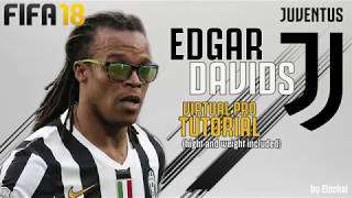 Edgar Davids FIFA 18 virtual pro look alike