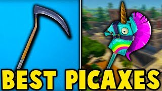7 BEST HARVESTING TOOLS in Fortnite! (Fortnite Battle Royale)
