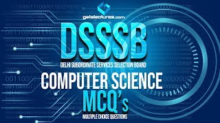 DSSSB PGT Computer Science Expected MCQ's 86 to 100 Operating System