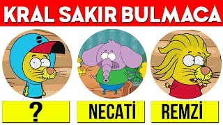 KRAL ŞAKİR KARAKTER BULMACASI!|Kral Şakir Karakterlerini Ne Kadar İyi Biliyorsun? ?? | Bul Bakalım