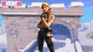 NEW AURA SKIN GAMEPLAY! NEW LEAKED SKINS ON FORTNITE!! FORTNITE BATTLE ROYALE!!!