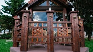 Архитектурная подсветка дома светильниками LD-Lighting
