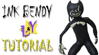 Как слепить Инк Бенди из пластилина Туториал Ink Bendy from clay Tutorial
