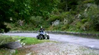 Divertente Testacoda  quad polaris 300