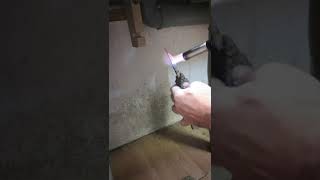 Отжиг хвостовика после сварки шпильки
