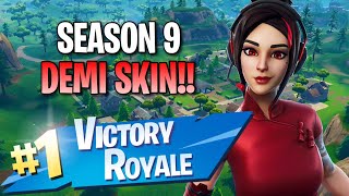 Season 9 "Demi" Skin!! 11 Elims!! - Fortnite: Battle Royale Gameplay