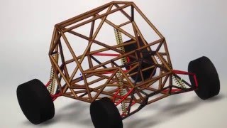 Рама багги Ящер "AGAMA" в Solidworks