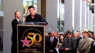 Seth MacFarlane says Bill Maher sole advocate at Walk of Fame Star Ceremony