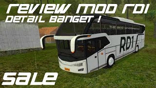 REVIEW MOD RD1 ALL NEW AVANTE TENTREM | MOD BUSSID SALE DETAIL