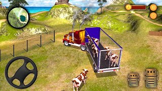 Farm Animal Transport Truck Driving Games Offroad (by Centaurus Games) Android Gameplay [HD]