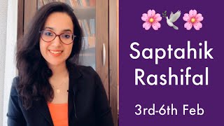 ?✨Saptahik Rashifal✨?| 3rd-9th Feb 2020 | Weekly Horoscope | Weekly Tarot Reading in Hindi