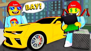Открыл Свой АвтоСалон и купил Шевроле Камаро в Роблокс ТАЙКУН! Car Dealership Tycoon ROBLOX