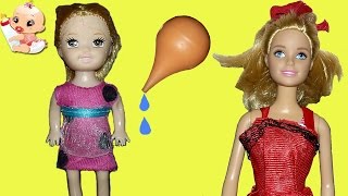 Куклы Барби Ставим клизму Джессике Мультик с куклами для девочек