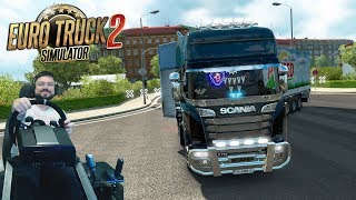 Вот как должна выглядеть Европа! - ProMods Euro Truck Simulator 2 + руль Fanatec CSLElite
