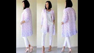 Связать Кардиган Спицами для Женщины - Новые Модели 2019 / Knit Cardigan Spokes for Women New Models
