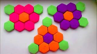 Игры с кинетическим песком видео для детей. Лепим из кинетического песка