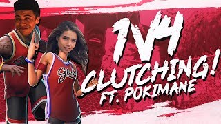 CLUTCHING FOR POKIMANE! 15 KILL DUO (Fortnite BR Full Match)