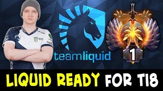 Liquid ready for TI8 — Matumbaman is TOP-1 RANK now