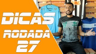 DICAS DA RODADA 27 - CARTOLA FC 2017 - PAPO CARTOLA