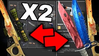 Как УДВОИТЬ свой ИНВЕНТАРЬ в КС ГО ?! Моя ИСТОРИЯ | ДЮП СКИНОВ в CS GO