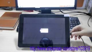 10.1inch Sanei N10 Firmware Update Video