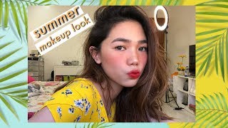 SUMMER MAKEUP LOOK (AFFORDABLE) | Weeko