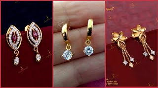 Top Beautiful Minimalist Gold Earrings And Gold Stud Designs