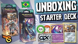 UNBOXING Starter Decks Guardiões Ascendentes, Sol e Lua 2!