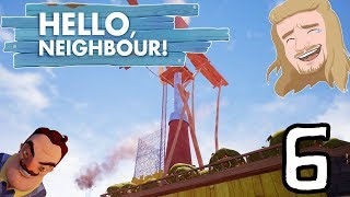 Upp på Taket! | Hello Neighbor Beta 3 | Del 6 | med Pattan