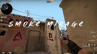 3 элементарных смока в окно [de_mirage]
