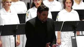Tenorul Alin Stoica si Corul Academic "Divina Armonie" - O sole mio - Busteni August 2017