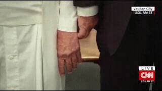 Pope Francis Slaps Donald Trump's For Touching him !