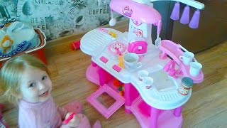 Детская кухня для ДЕВОЧЕК ИГРОВОЙ НАБОР/ Children kitchen GIRLS play SET