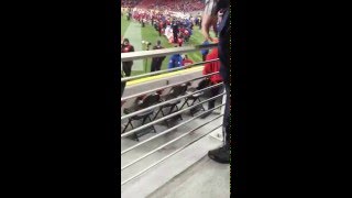 Police react toward drunk Nebraska fan