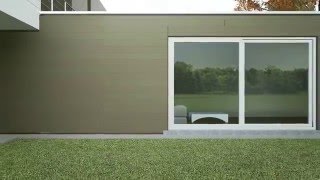 Вентилируемый фасад из ДПК Twinson O Wall. Вентфасады от Terradeck. #терраса #вентфасад
