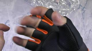 Перчатки для спорта мужские и женские с открытыми пальцами, Посылка