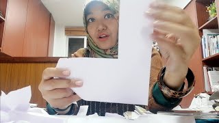 [ASMR] sound of papers ripping (tearing up papers)