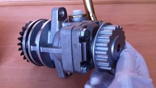 Насос ГУР Volkswagen T5 7H0422154F, 7H0422153H видео обзор
