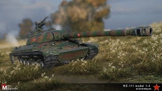 WZ-111 1-4 - 4к+ учимся играть)))