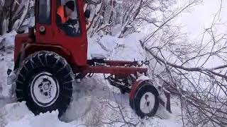 Т 16 застрял на подъеме