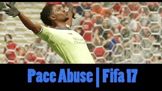 Pace Abuse | Fifa 17 Gameplay
