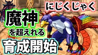 【どこパレ】にじくじゃく遂に育成開始！魔神を超えるいきなりSHT型にしたい！【どこでもモンパレ】