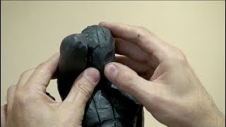 Уроки скульптуры и рисунка: этюд фигуры человека, часть 5