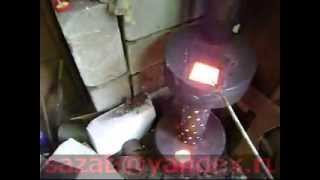 печка-горн на отработке